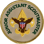 JUNIOR ASSISTANT SCOUTMASTER patch