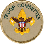 TROOP COMMITTEE patch