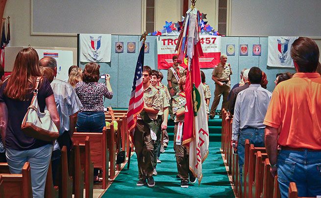 Troop 457 Leadership picture